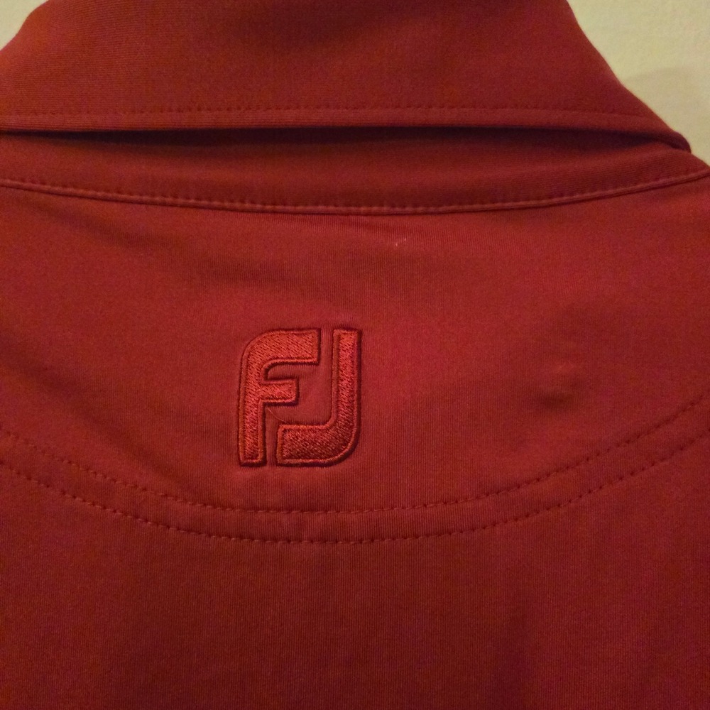 FootJoy Golf Polo Shirt Performance Athletic Fit Moisture Wicking XL - Picture 11 of 11